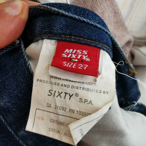 Miss Sixty Tommy jeans size 27 - Picture 2 of 4